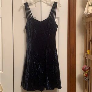 All That Jazz size M spaghetti strap velvet dress